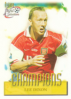 Lee Dixon Arsenal 1999 Futera Fans' Selection #88